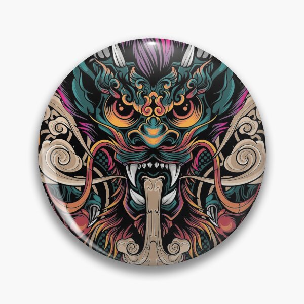 Item preview, Fuma Japanese Dragon designed and sold by HeidaFletcher.