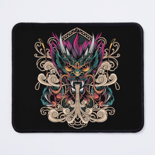 Item preview, Fuma Japanese Dragon designed and sold by HeidaFletcher.
