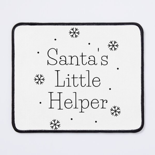 Item preview, Santa's Little Helper. Cute Christmas Design For Kids with Snowflakes designed and sold by That Cheeky Tee.