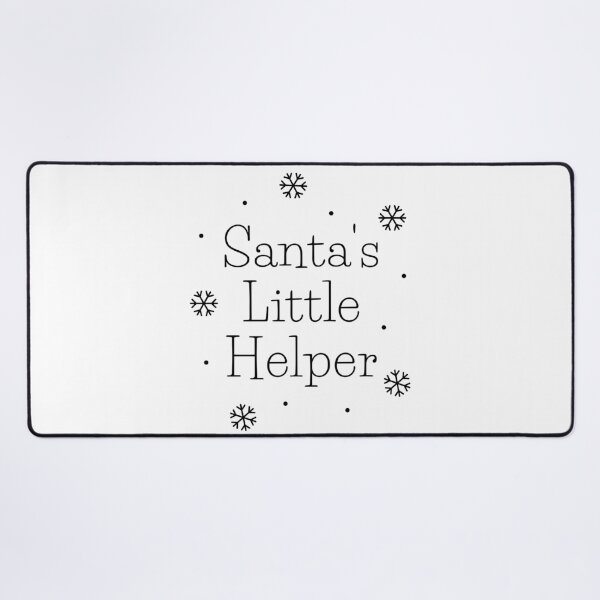 Item preview, Santa's Little Helper. Cute Christmas Design For Kids with Snowflakes designed and sold by That Cheeky Tee.