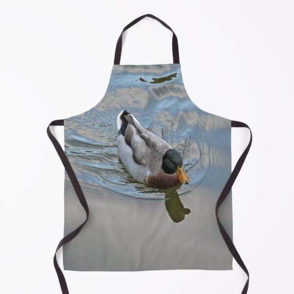 Item preview, Mallard duck swimming in a turquoise lake designed and sold by Anna Lemos.