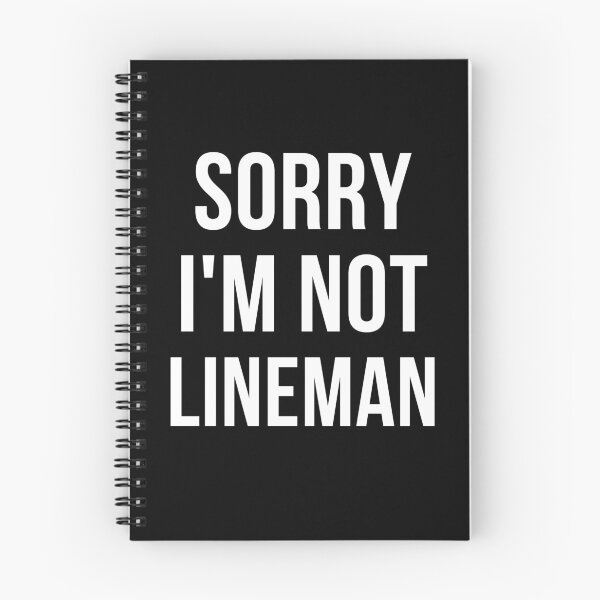 Item preview, sorry i'm not lineman designed and sold by T-shirtgallery.