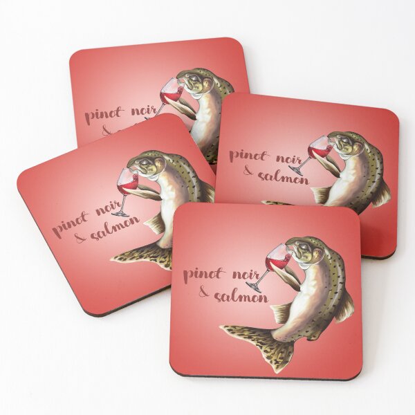 Item preview, Salmon & Pinot Noir  designed and sold by JuliaPaccone.