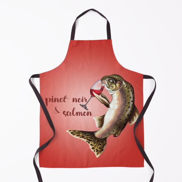 Item preview, Salmon & Pinot Noir designed and sold by JuliaPaccone.