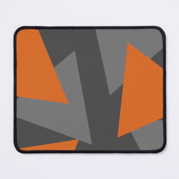 Item preview, Orange and Grey Triangles designed and sold by ind3finite.
