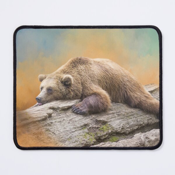 Item preview, Afternoon Grizzly Bear Bliss designed and sold by Elisabeth Lucas.