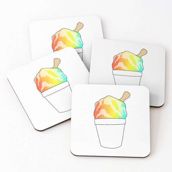 Item preview, Simple rainbow shave ice  designed and sold by gabbitheartist.