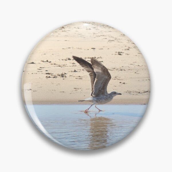 Item preview, Seagull bird taking off designed and sold by Anna Lemos.