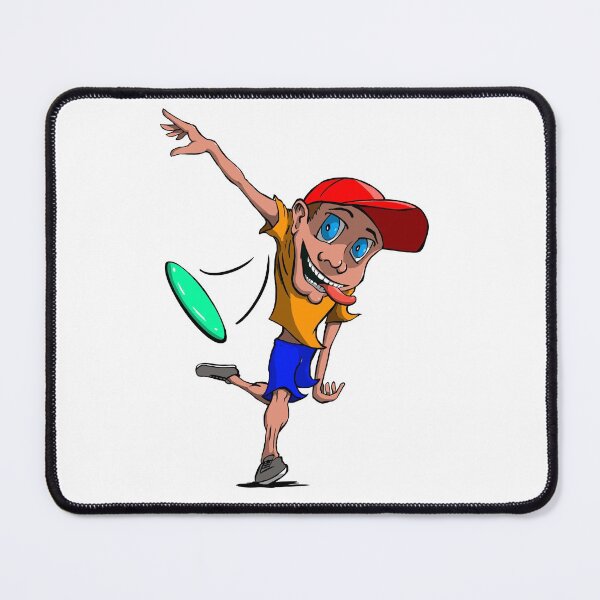 Item preview, Disc Golf Dude Throwing designed and sold by DiscGolfArt.