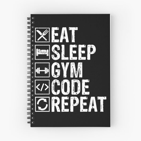 Item preview, Eat - Sleep - Gym - Code - Repeat - Coding Life designed and sold by willCDesign.