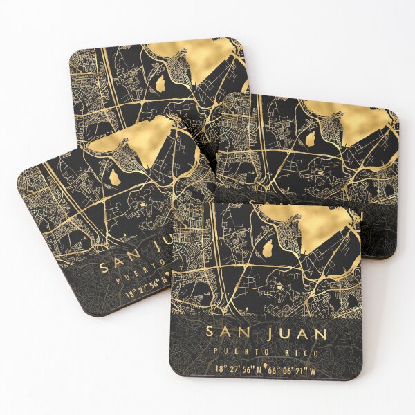 Item preview, SAN JUAN MAP PUERTO RICO designed and sold by hatimelhag.
