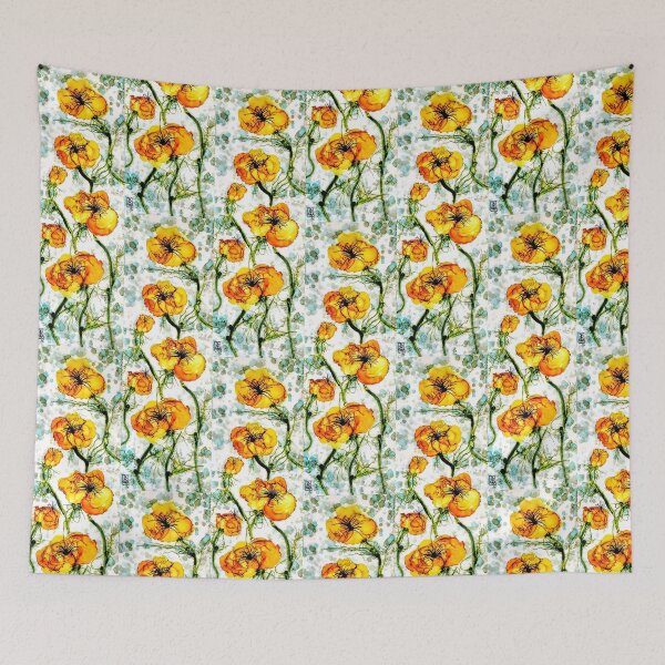 Item preview, Yellow Poppies designed and sold by KylesArtwork.