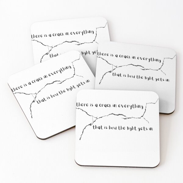 Item preview, There Is A Crack In Everything designed and sold by AgapeDesignsUS.
