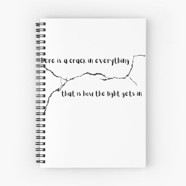 Item preview, There Is A Crack In Everything designed and sold by AgapeDesignsUS.