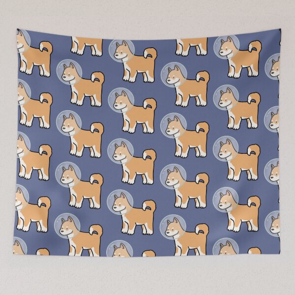 Item preview, Adorable Shiba Inu Astronaut Dog Puppy designed and sold by bassoongirl123.