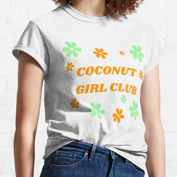 Coconut Girl Clothes VSCO Girl Shirt Preppy Malibu Tshirt Teen