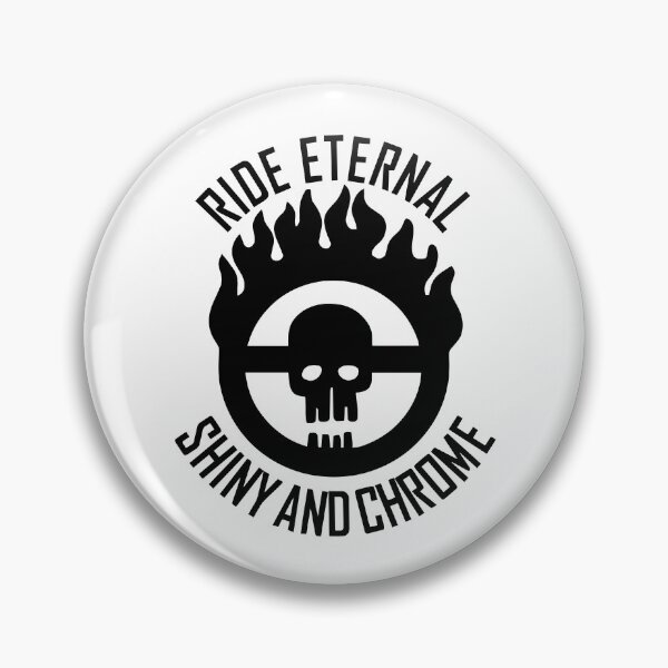 Item preview, Ride Eternal - Shiny and Chrome Emblem designed and sold by MotoringZen.