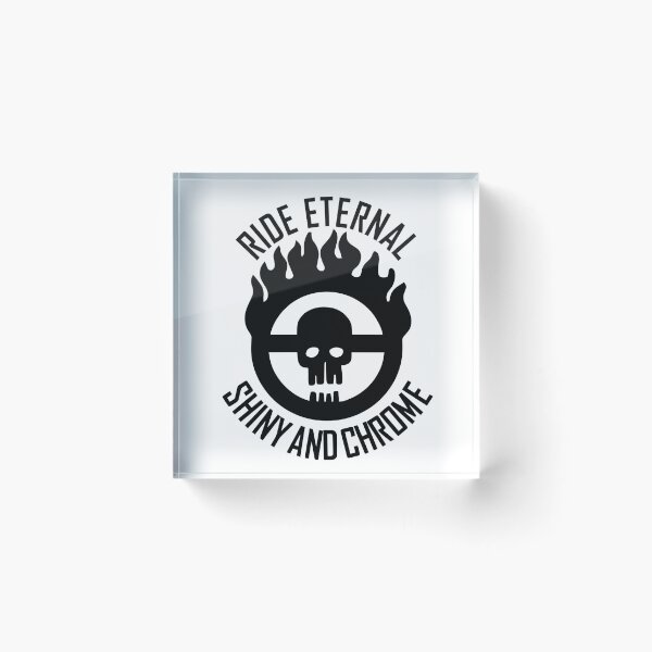 Item preview, Ride Eternal - Shiny and Chrome Emblem designed and sold by MotoringZen.