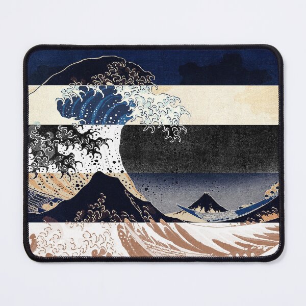 Vista previa del artículo con la obra «Fallo de color de Great Wave Off Kanagawa», diseñado y vendido por ind3finite.