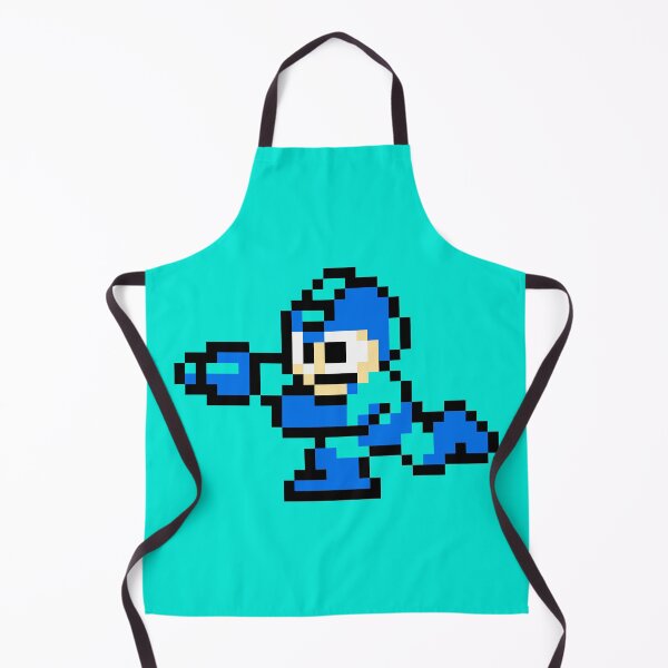 Item preview, Retro Mega Man Shooting Sprite designed and sold by The Sprite Guy.