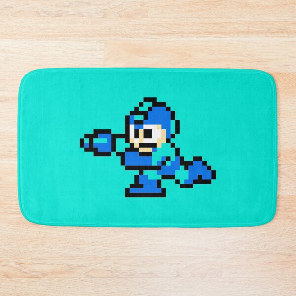 Item preview, Retro Mega Man Shooting Sprite designed and sold by The Sprite Guy.