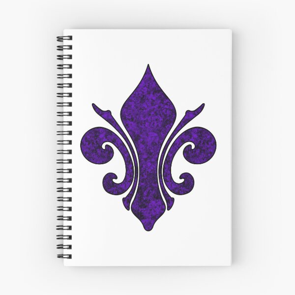 Item preview, Purple Fleur de lis designed and sold by muskitt.