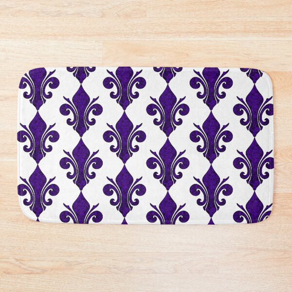 Item preview, Purple Fleur de lis designed and sold by muskitt.
