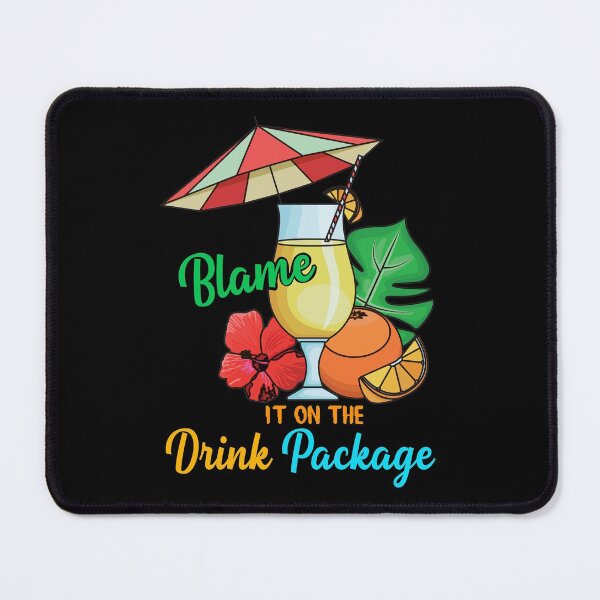 Item preview, Blame It On The Drink Package Wine Cruising T-Shirt, Drinking T-Shirt, Wine Lover Gift designed and sold by UrbanJupiter1.