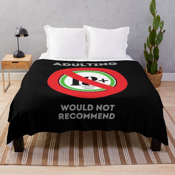 Item preview, Adulting Would Not Recommend designed and sold by livnitup68.
