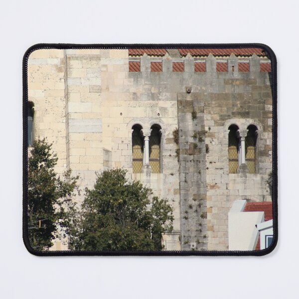 Item preview, Lisbon Cathedral Detail, Facade Windows, Romanesque Architecture, Portugal designed and sold by worldways.