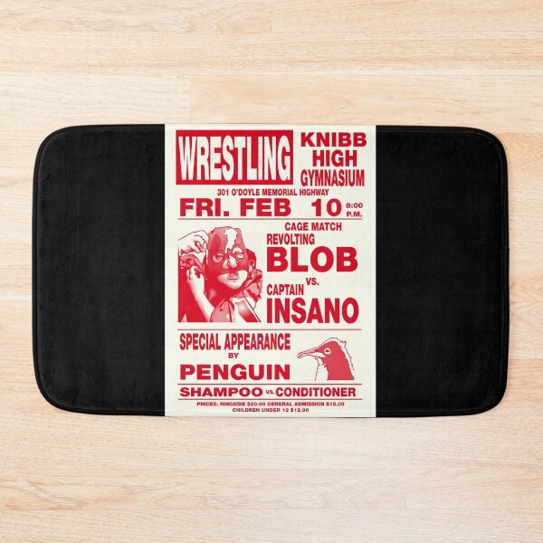Item preview, The Revolting Blob Wrestling Poster Happy Gilmores Adam Sandler Movie Golf comedies are famous for their dramatic and precise shots with a happy attitude designed and sold by HappyGilmorAdam.