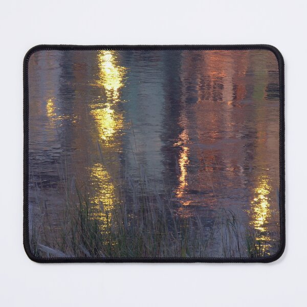 Item preview, Golden Water Reflections at Sunset Lao Cai City, Vietnam designed and sold by worldways.