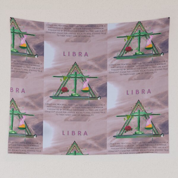 Item preview, Libra Air Element Zodiac Poster designed and sold by Starboy Design.