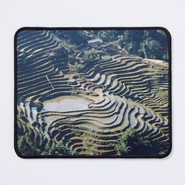 Item preview, Terraced Rice Fields Rural Landscape, Vietnam designed and sold by worldways.