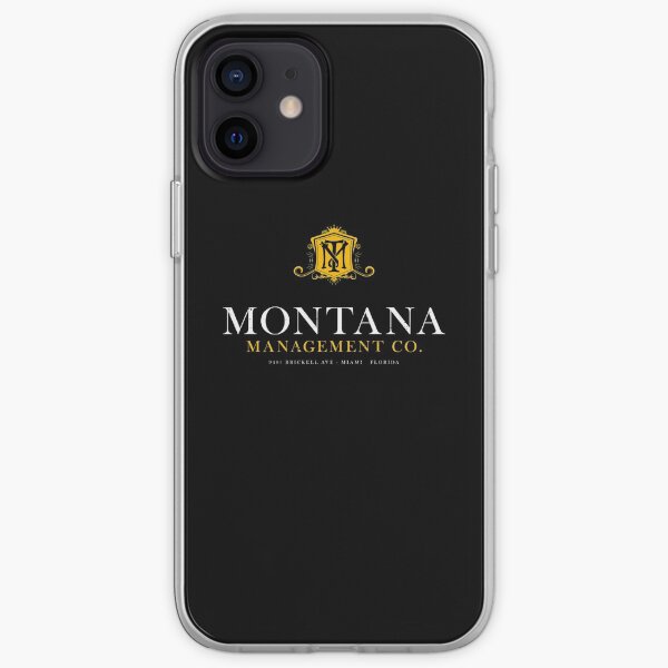 Montana Management Co (aged look) iPhone Soft Case