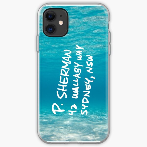 P. Sherman, 42 Wallaby Way, Sydney - Finding Nemo! iPhone Soft Case