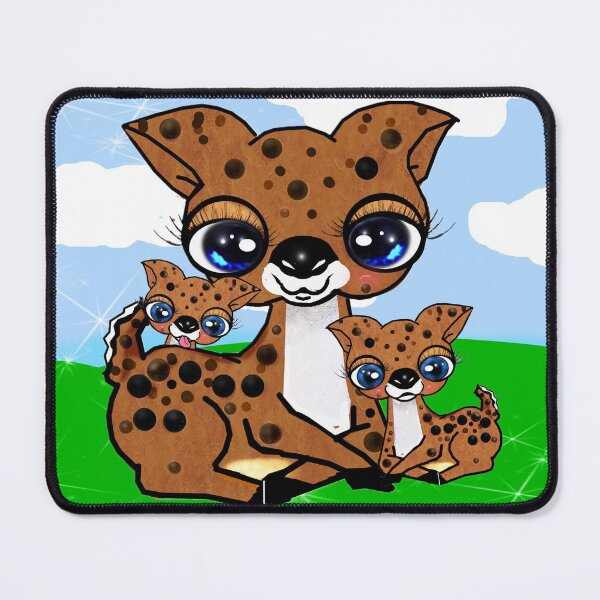 Item preview, Sika deer - Mother's love designed and sold by Shirley cute art .