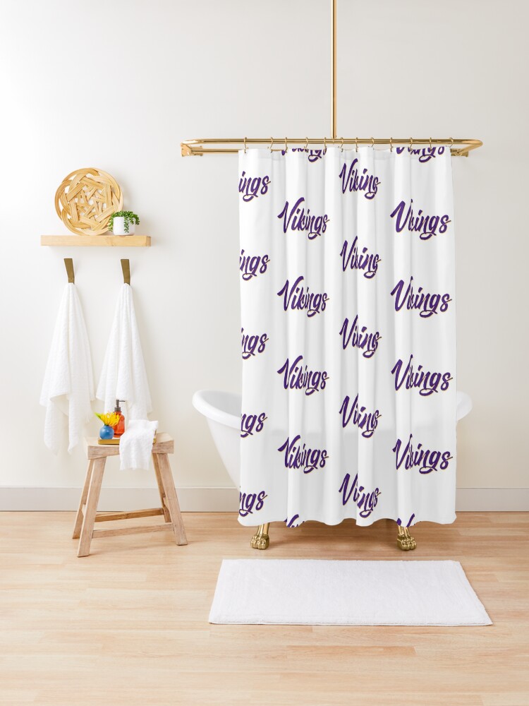 NA Shower Curtain Minnesota Vikings Shower Curtain in Exquisite, Fashion,  Bathroom Essential : : Home & Kitchen