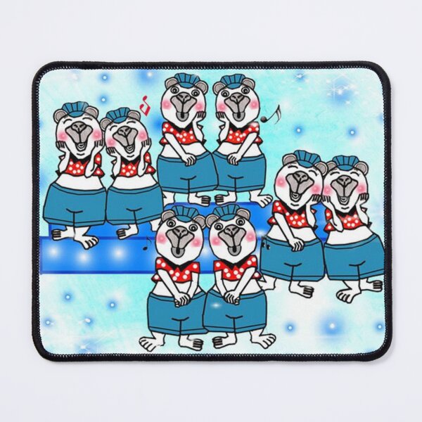 Item preview, Polar Bear Chorus designed and sold by Shirley cute art .