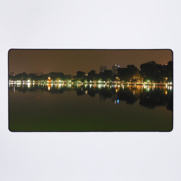 Item preview, Cityscape City Lights Night Reflections River,Hanoi, Vietnam designed and sold by worldways.