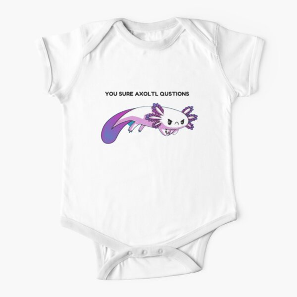 Rare Axolotl Minecraft Short Sleeve Baby One Piece Redbubble