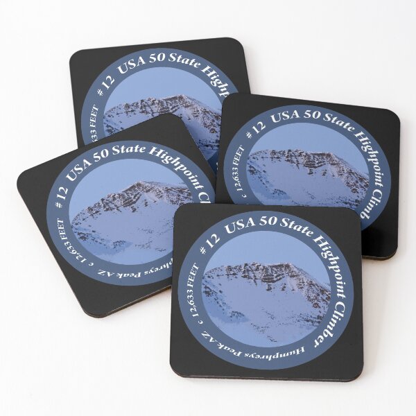 Item preview, Humphreys Peak AZ 12 of 50 States Highpoint Climbers  designed and sold by janraydesigns.