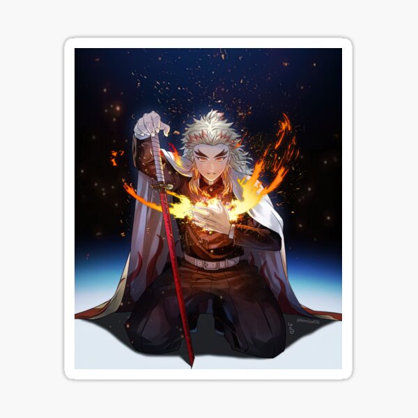 Kyojuro Rengoku Sword Gifts Merchandise Redbubble