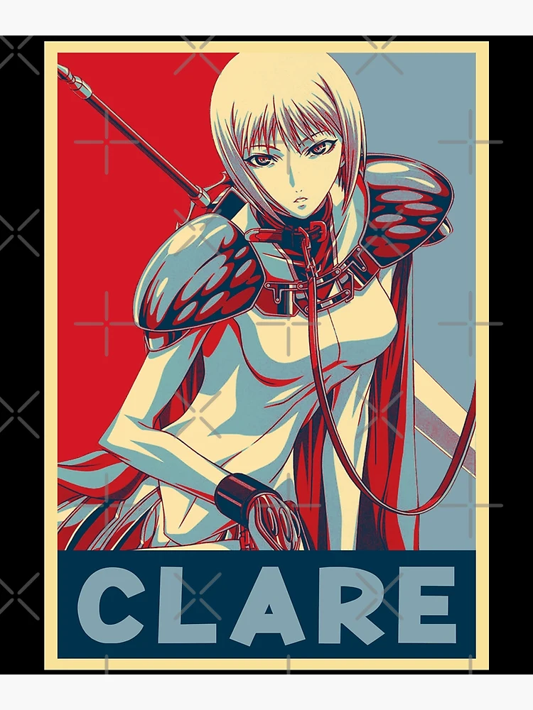 Claymore Anime Character CLARE Art