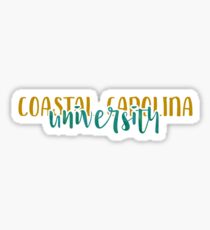 Coastal Carolina University - Style 1 Sticker