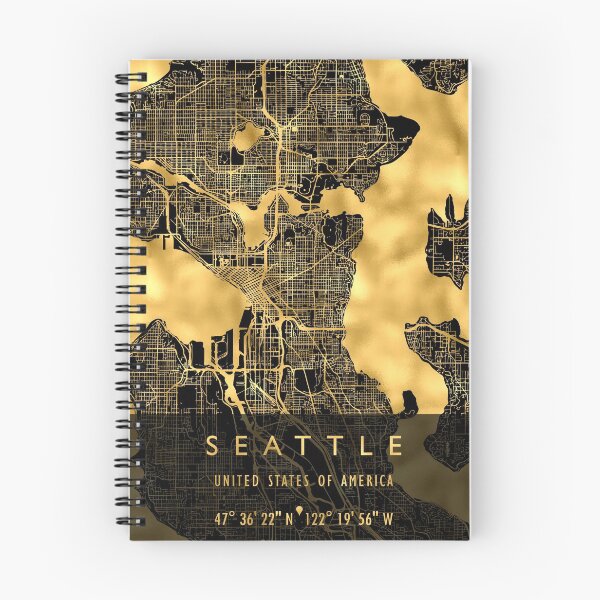Item preview, SEATTLE MAP USA designed and sold by hatimelhag.