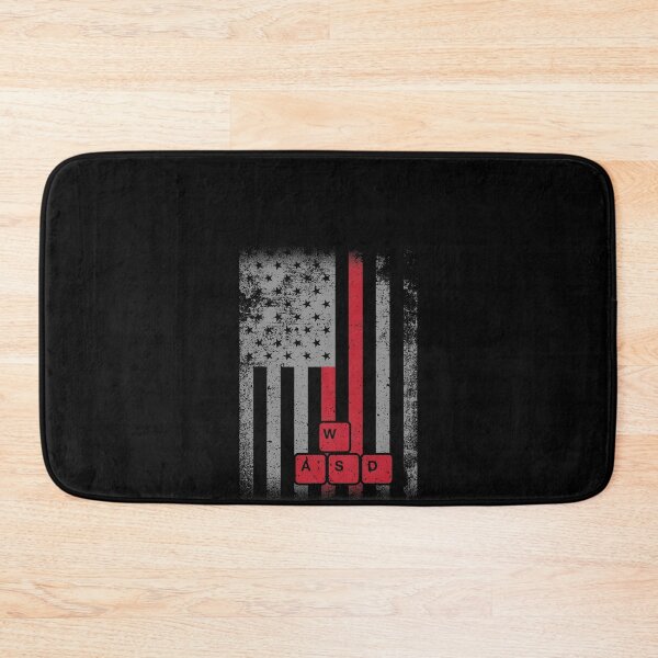 Item preview, WASD Usa Flag Distressed designed and sold by RedQuality.