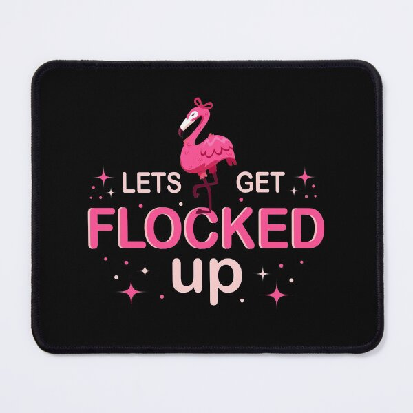 Item preview, Let's Get Flocked Up, One Flamingo Shirt, Flocking Flamingos, Pink Flamingo Bird, Flamingo Shirt, Flamingo Lover Gift designed and sold by UrbanJupiter1.