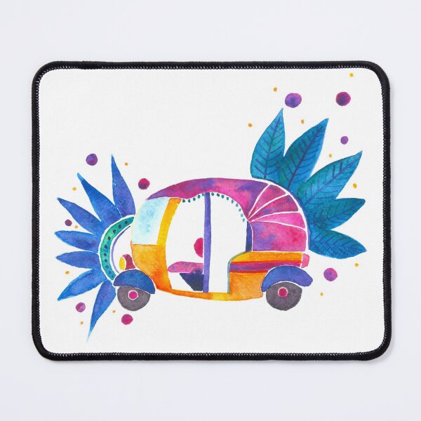 Item preview, Groovy auto-rickshaw designed and sold by Home Cyn Home.
