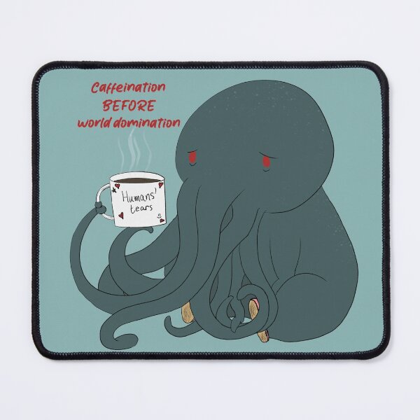 Item preview, Caffeination BEFORE World Domination designed and sold by HousecatDesigns.